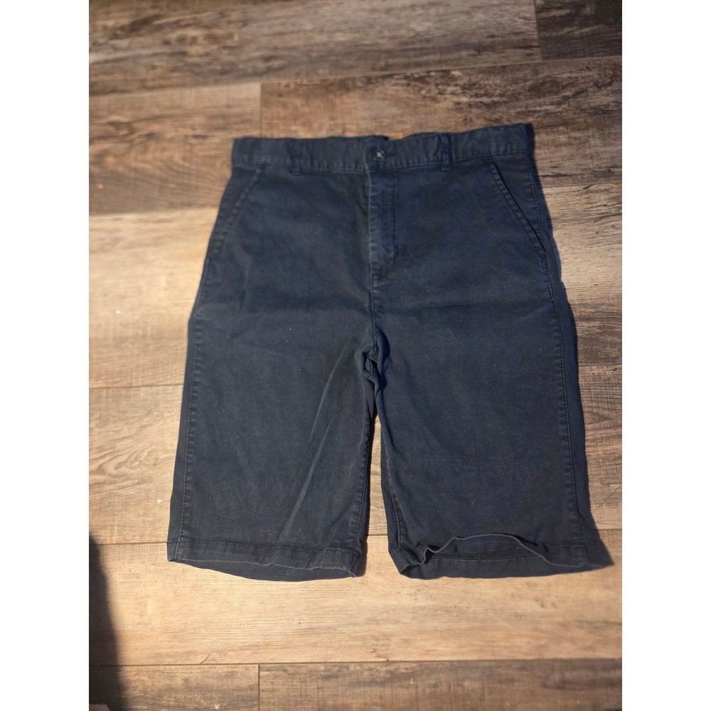 The Childrens Place Boys Navy Blue Chino Shorts Size 18 School Uniform Cotton